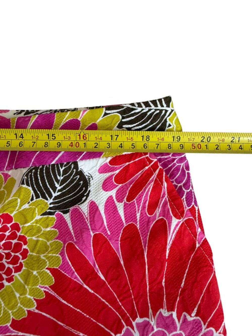 TRINA TURK Floral Crop Dress Pants Size 14 - Picture 7 of 12